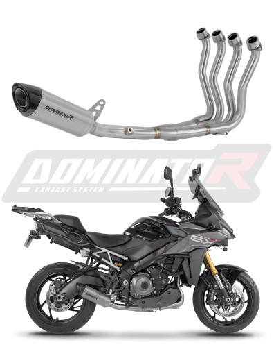 kompletny układ wydechowy z tłumikiem DOMINATOR Full System Tytanowy HP8 pasujący do motocykla Suzuki GSX-S 1000 GX 2025 - 2026