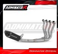 komplette Auspuffanlage mit Schalldämpfer DOMINATOR Full System HP8 schwarz passend für Suzuki GSXS 1000 GX 2025  2026 3