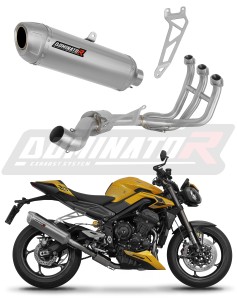 Triumph STREET TRIPLE 765 S / R / RS 2023 - 2024 Auspuffanlagen Schalldämpfer S6 + dB killer