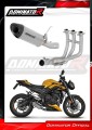 kompletny układ wydechowy z tłumikiem DOMINATOR Full System Tytanowy HP8 pasujący do motocykla Triumph Street Triple 765 RS 2024 - 2025 5