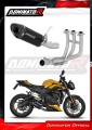 komplette Auspuffanlage mit Schalldämpfer DOMINATOR Full System HP8 schwarz passend für Triumph Street Triple 765 RS 2024  2025 5