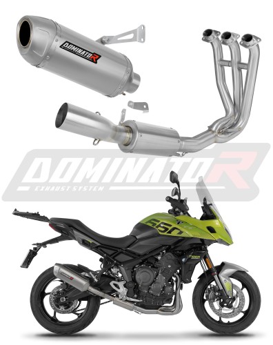 kompletny układ wydechowy z tłumikiem DOMINATOR Full System S6 pasujący do motocykla Triumph Tiger Sport 660 2025 - 2026