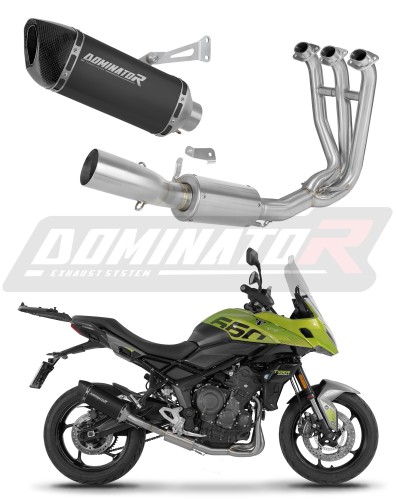 komplette Auspuffanlage mit Schalldämpfer DOMINATOR Full System HP6 schwarz passend für Triumph Tiger Sport 660 2025  2026