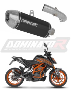 KTM 125 Duke 2021 - 2023 Schalldämpfer Auspuff S3 BLACK + dB killer