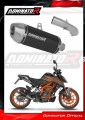 wydech tłumik DOMINATOR S3 CZARNY pasujący do motocykla KTM 125 Duke 2021 - 2023 2