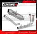 complete exhaust system with muffler DOMINATOR Full System S6 fits to Rieju Aventura 500 2023  2026 3