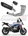 kompletny układ wydechowy z tłumikiem DOMINATOR Full System HP6 CZARNY pasujący do motocykla BMW S1000XR 2020 - 2026