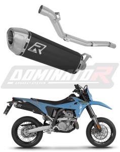 Suzuki DR-Z4SM 2025 - 2026 Schalldämpfer Auspuff S6 SCHWARZ + dB killer