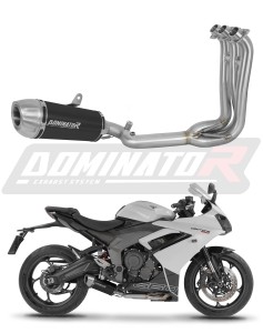 Triumph Daytona 660 2024 - 2026 Auspuffanlagen Schalldämpfer S3 SCHWARZ + dB killer