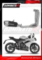 komplette Auspuffanlage mit Schalldämpfer DOMINATOR Full System S3 schwarz passend für Triumph Daytona 660 2024  2026 2
