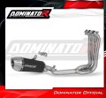 komplette Auspuffanlage mit Schalldämpfer DOMINATOR Full System S3 schwarz passend für Triumph Daytona 660 2024  2026 3