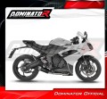 komplette Auspuffanlage mit Schalldämpfer DOMINATOR Full System S3 schwarz passend für Triumph Daytona 660 2024  2026 4