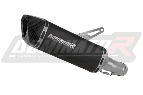 wydech tłumik DOMINATOR HP6 CZARNY pasujący do motocykla Kove 800 X Rally 2024 - 2026