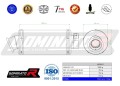 Auspuff Schalldämpfer DOMINATOR GP1 passend für Yamaha FZS FAZER 600 1998  2003 2