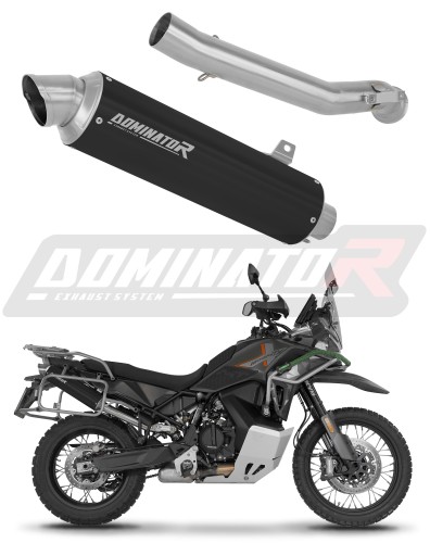 Auspuff Schalldämpfer DOMINATOR GPF schwarz passend für CF MOTO 1000 MTX 2026