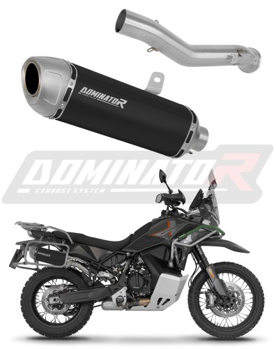 Auspuff Schalldämpfer DOMINATOR S6 schwarz passend für CF MOTO 1000 MTX 2026