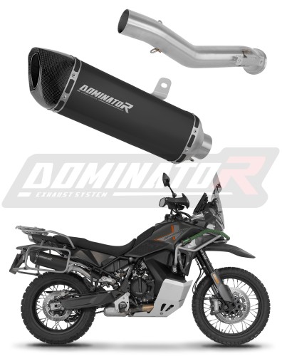 Auspuff Schalldämpfer DOMINATOR HP6 schwarz passend für CF MOTO 1000 MTX 2026
