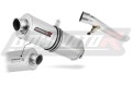 Auspuff Schalldämpfer DOMINATOR homologiert OVAL passend für GSX 1200 INAZUMA 1999  2000 2