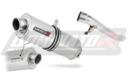 Auspuff Schalldämpfer DOMINATOR homologiert OVAL passend für GSX 1200 INAZUMA 1999  2000 2