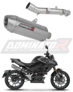 CF MOTO 125 NK 2025 - 2026 Exhaust Silencer Muffler S3 + dB killer
