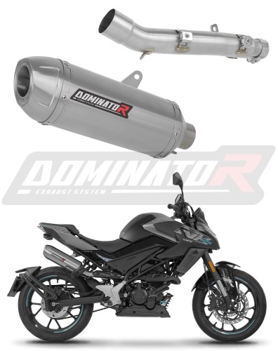 wydech tłumik DOMINATOR S3 pasujący do motocykla CF MOTO 125 NK 2025 - 2026