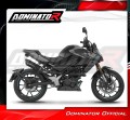 exhaust muffler DOMINATOR HP8 BLACK fits to CF MOTO 125 NK 2025  2026  5
