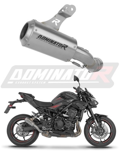 exhaust muffler DOMINATOR GPS fits to Kawasaki Z900 2025 2026