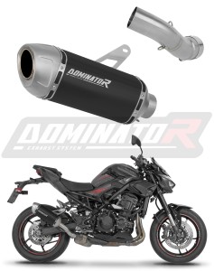Kawasaki Z900 2025 - 2026 Schalldämpfer Auspuff S6 SCHWARZ + dB killer