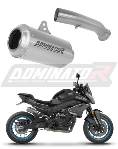 Auspuff Schalldämpfer DOMINATOR GPS passend für das Motorrad CF MOTO 800 NK 2023 2026