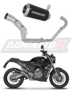 Zontes G1 Scrambler 125 2025 - 2026 Auspuffanlagen Schalldämpfer GPS BLACK + dB killer