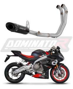 Aprilia RS 660 2025 - 2026 Auspuffanlagen Schalldämpfer HP8 SCHWARZ + dB killer