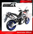 Pegaso 650 Strada Exhaust Aprilia Muffler Auspuff Sportauspuff Silencer Echappement Silencieux Scarico Scarichi Escape Carbon Tip HP1 2007 - 2010 Dominator 2