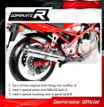 GSF 400 BANDIT EXHAUST Suzuki Muffler Auspuff Sportauspuff Silencer Echappement Silencieux Scarico Scarichi Escape Wydech Tłumik OVAL 1989 -1990 DOMINATOR 3