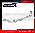 NC 700 750 S Exhaust Cat Eliminator DECAT Header Head pipe Linkpipe Downpipe collector manifold DOMINATOR  1