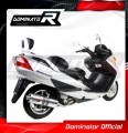 BURGMAN 400 EXHAUST Suzuki Muffler Auspuff Sportauspuff Silencer Echappement Silencieux Scarico Scarichi Escape Wydech Tłumik OVAL 2003 - 2006 Dominator 2