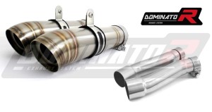 Kawasaki GPZ 500 1987 - 2003 Schalldämpfer Auspuff GP2 + dB killer medium