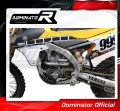 YZF YZ 250 F Exhaust Header Head pipe Linkpipe Downpipe Kolano with PowerBomb 2014 - 2017 DOMINATOR 1