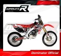 CRF 250 R Exhaust Header Head pipe Linkpipe Downpipe Kolano 2006 - 2009 DOMINATOR 2